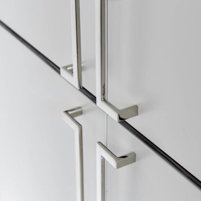 Modern Cabinet Pull Design JWL Home   Polished Cabinet Pulls 400x400 