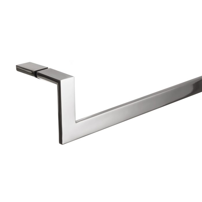 Contemporary offset handle design - stainless steel