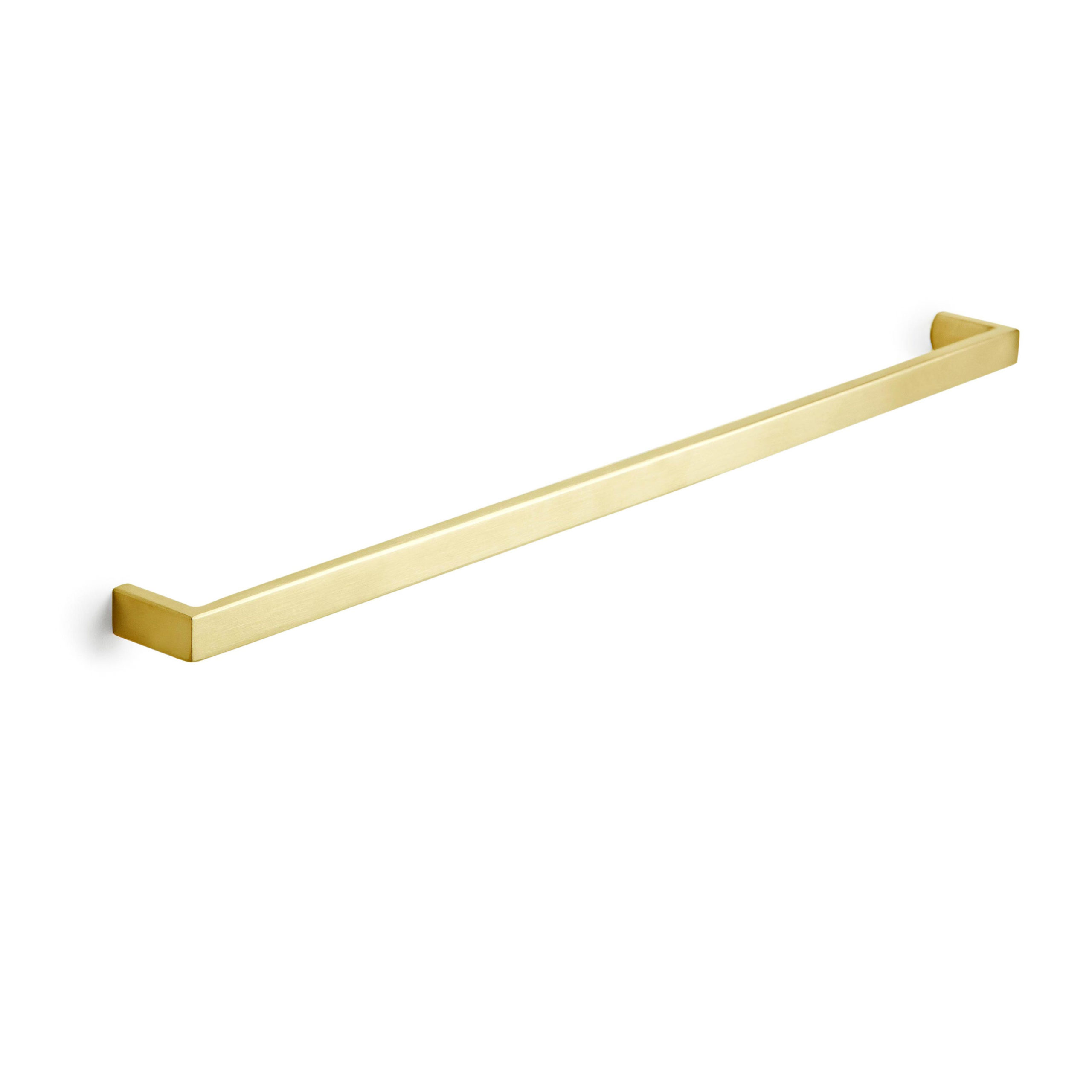 Satin brass modern cabinet door pull - product featured image - 12.5 inch 320 mm length - product SKU I 204 SBZ