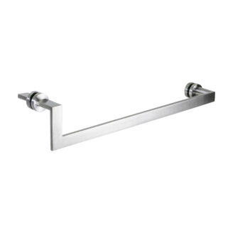 Backplates for Handle and Pull - Glass Door Installation - Image 2